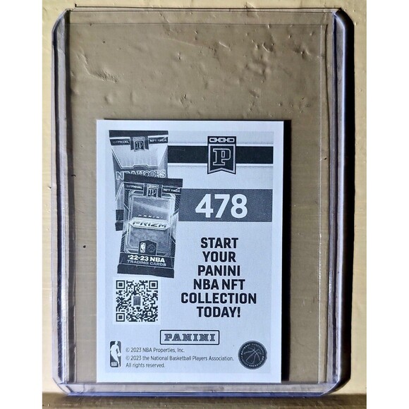 2023-24 Collin Sexton Panini NBA Basketball #478 Sticker Utah Jazz - Picture 2 of 2